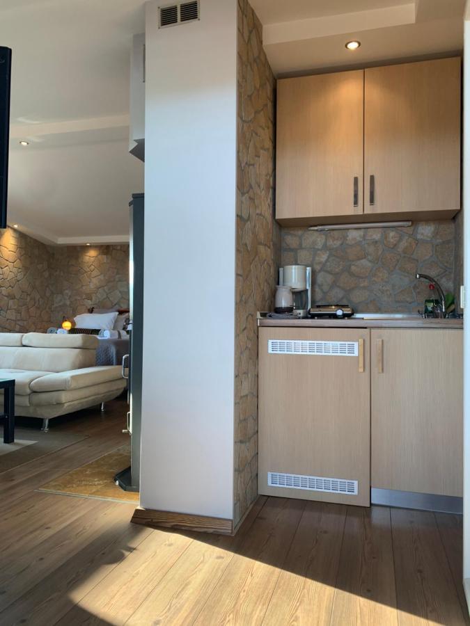 Doormat# Wait 'N Sea, Jacuzzi, Luxury Stone House Leilighet Epanomí Eksteriør bilde