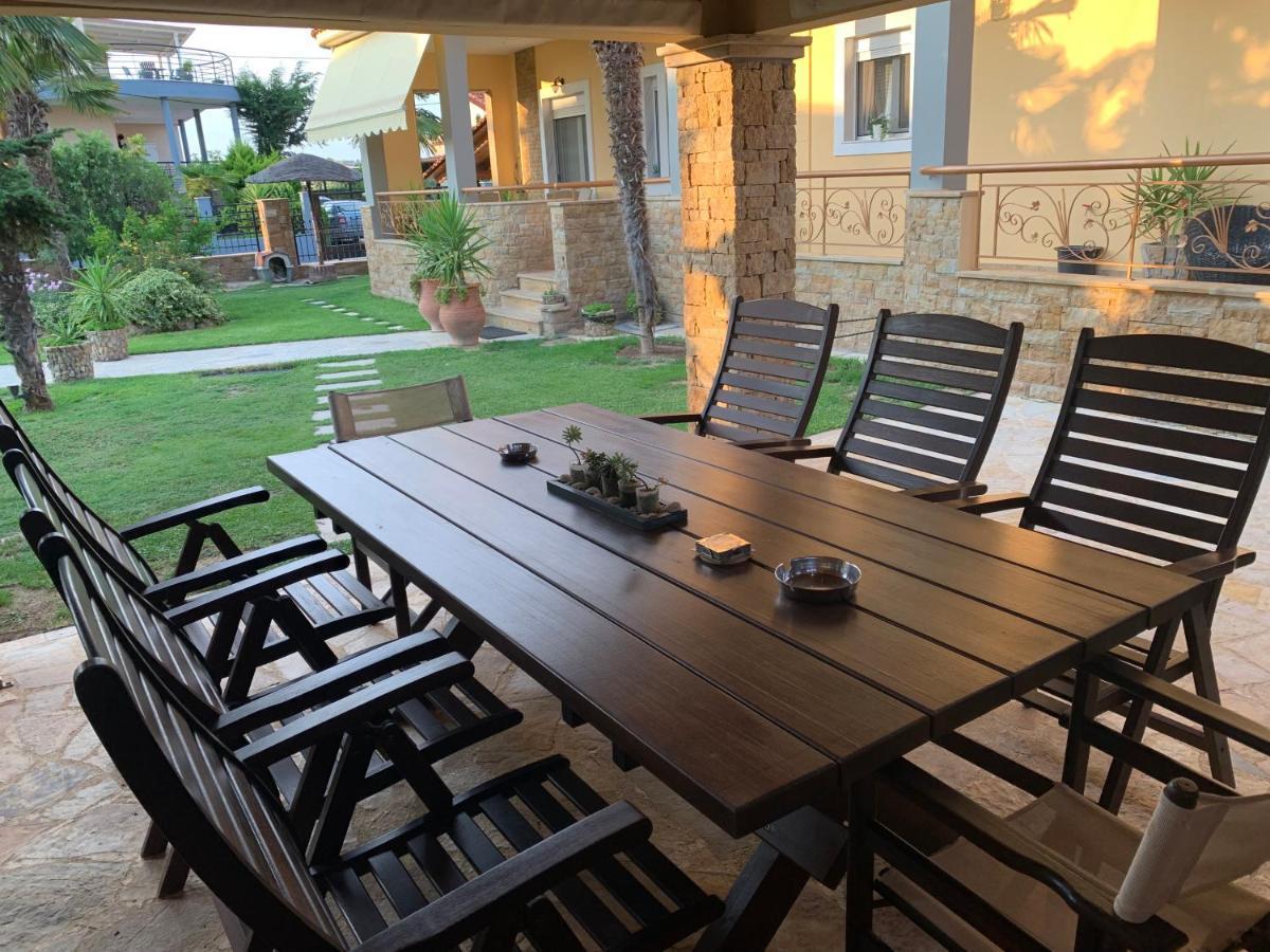Doormat# Wait 'N Sea, Jacuzzi, Luxury Stone House Leilighet Epanomí Eksteriør bilde