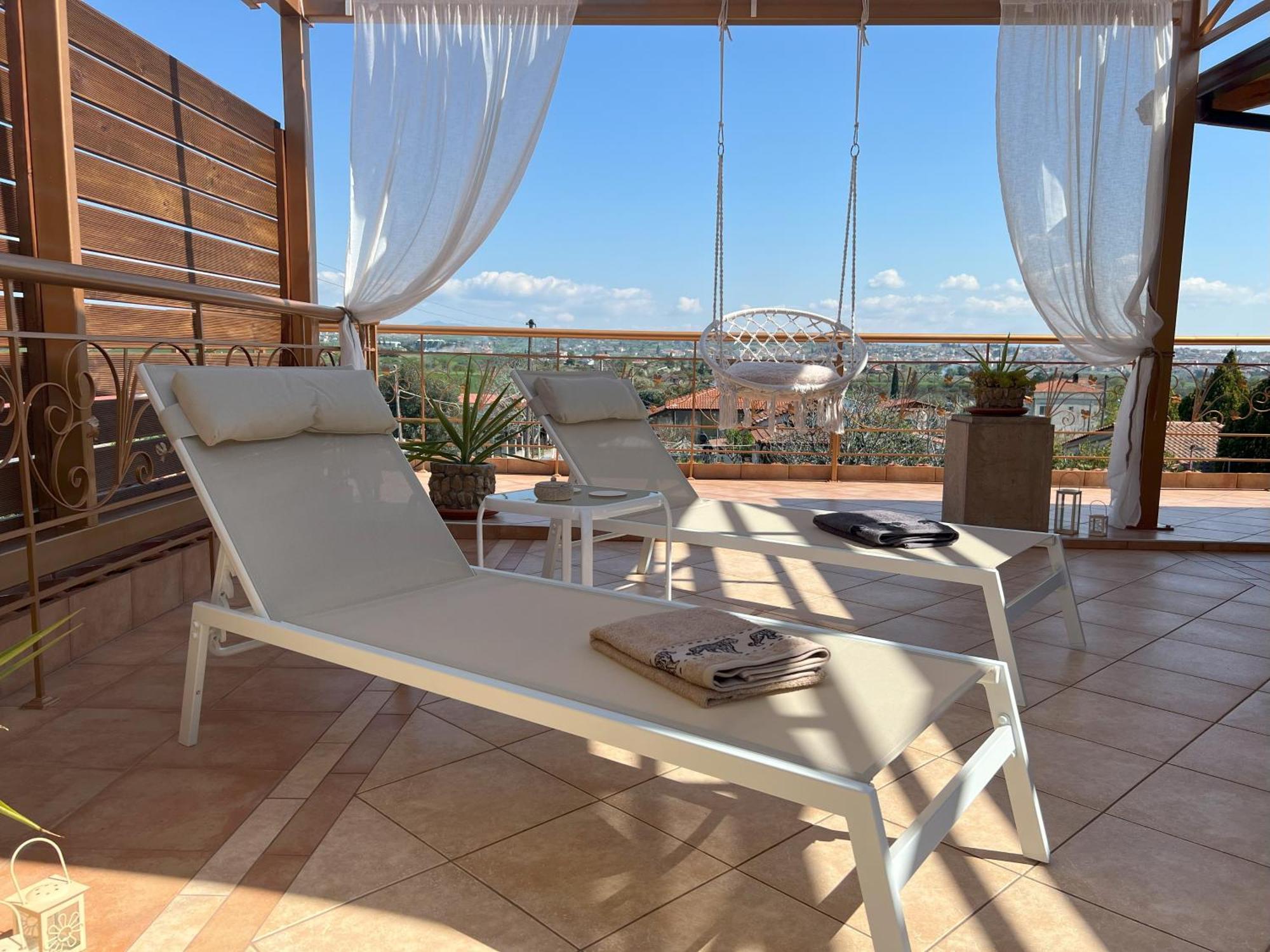 Doormat# Wait 'N Sea, Jacuzzi, Luxury Stone House Leilighet Epanomí Eksteriør bilde